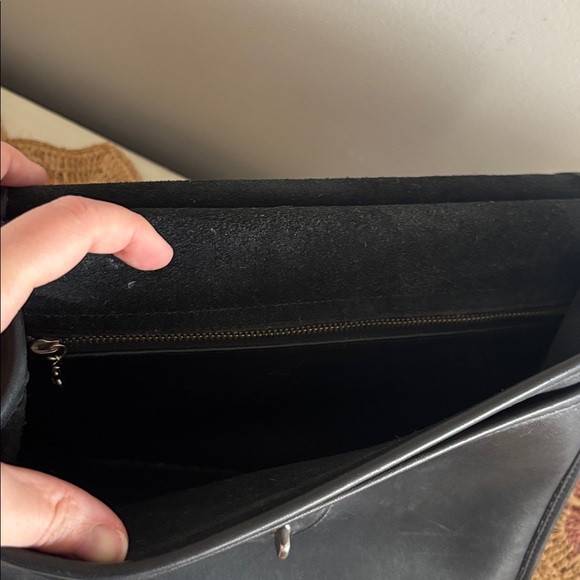 VTG Coach • genuine leather crossbody bag - Picture 3 of 10